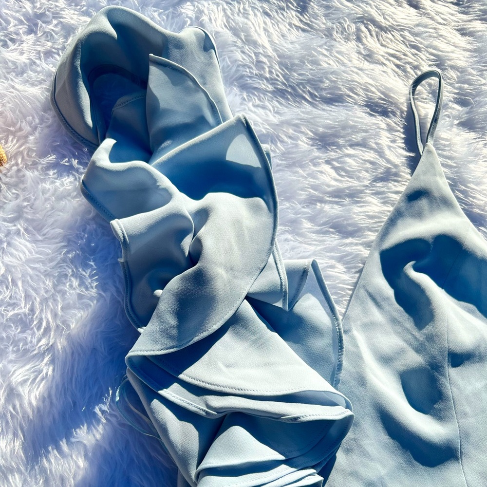 Stylestalker Bianco Ruffle Strap Romper - Picture 3 of 6